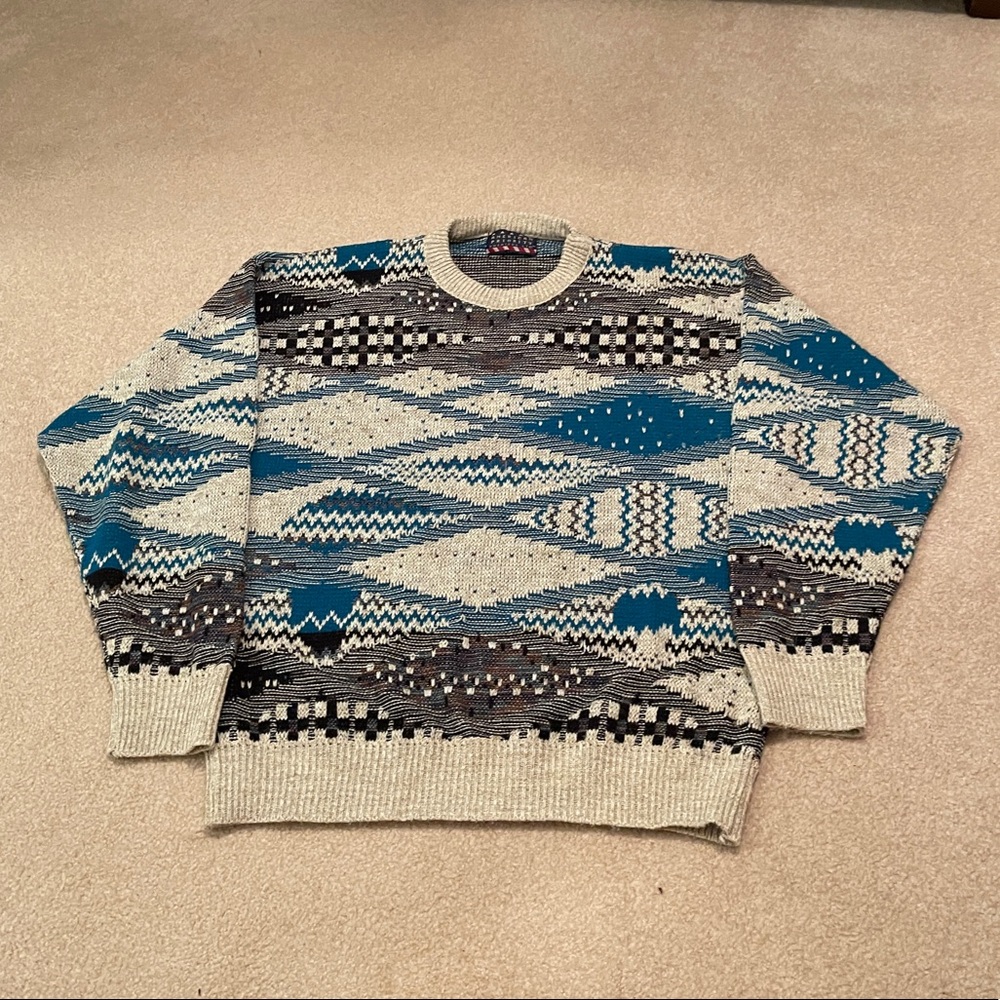Vintage Made In USA American Priority Sweaters Ltd. Men's Large Sweater